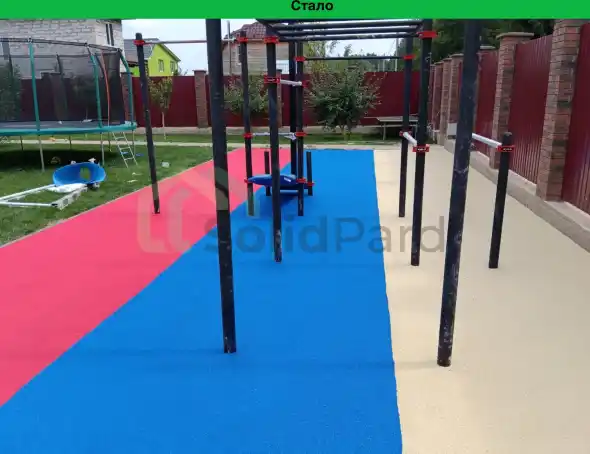 спортивное покрытие из EPDM крошки